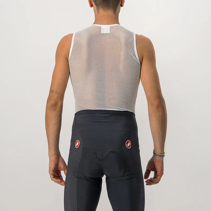 Castelli Core Mesh 3 Sleeveless Base Layer White-1